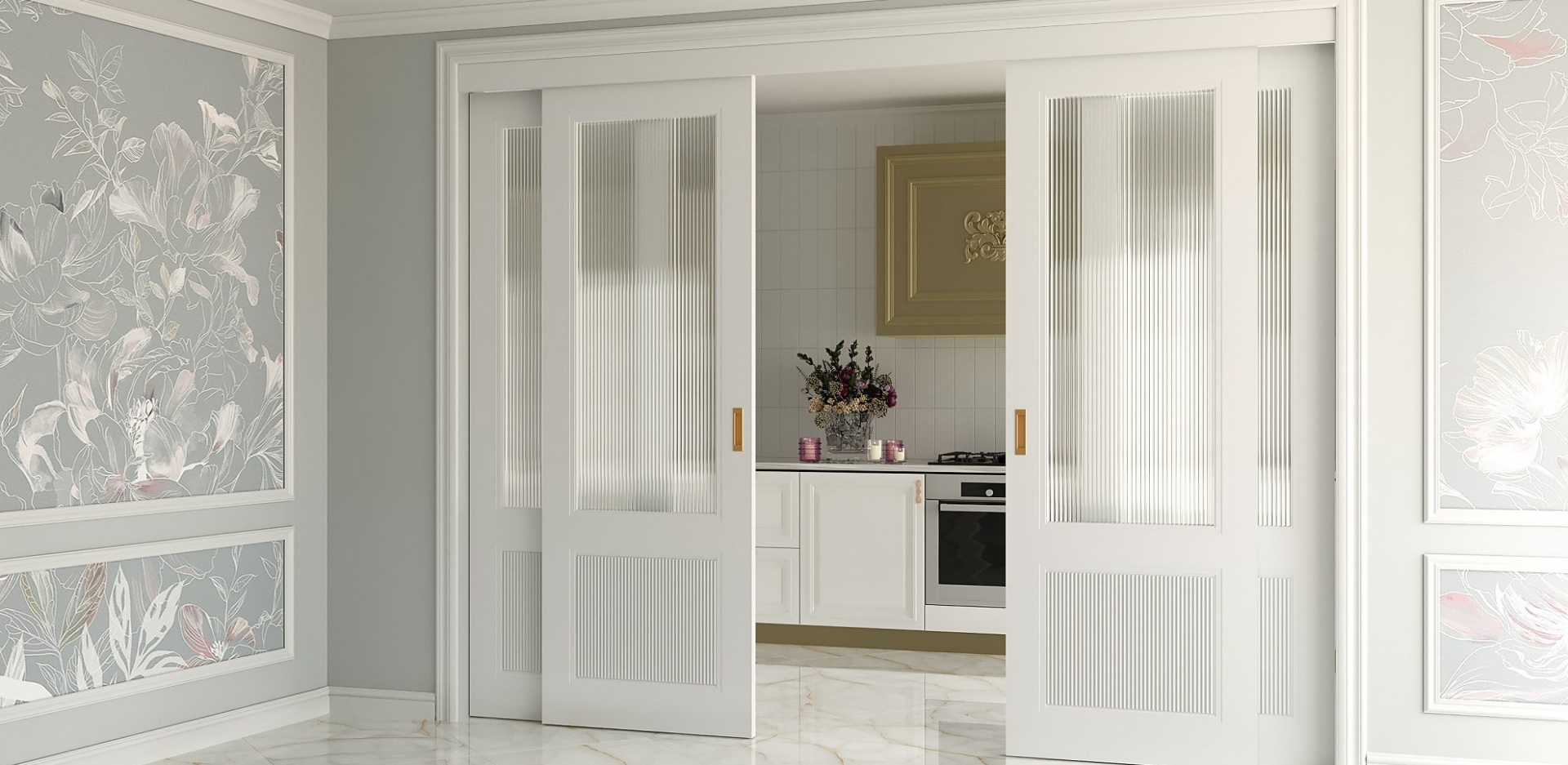 Новинки межкомнатных дверей Соул с рифленым декором